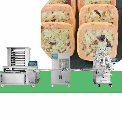 SUS Cookie Encrusting Machine PLC Biscuit Manufacturing Equipment