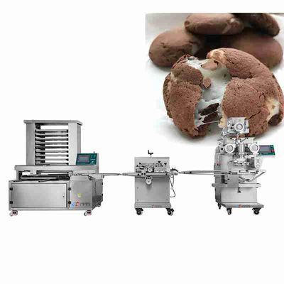 100PPM Automatic Cookie Making Machine Dual Color 100 Pcs Per Min