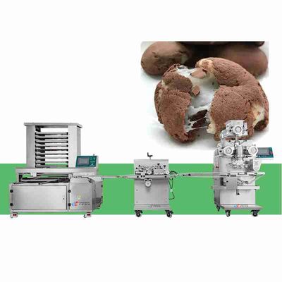 100PPM Automatic Cookie Making Machine Dual Color 100 Pcs Per Min