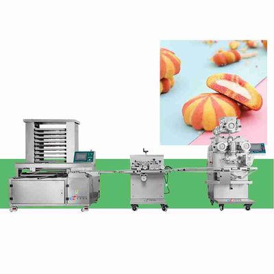 100PPM Automatic Cookie Making Machine Dual Color 100 Pcs Per Min