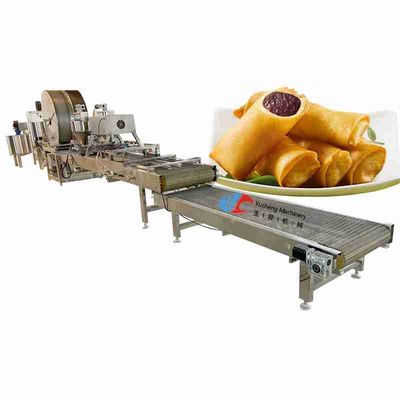 SUS Spring Roll Machine 45 KW Spring Roll Wrapper Maker